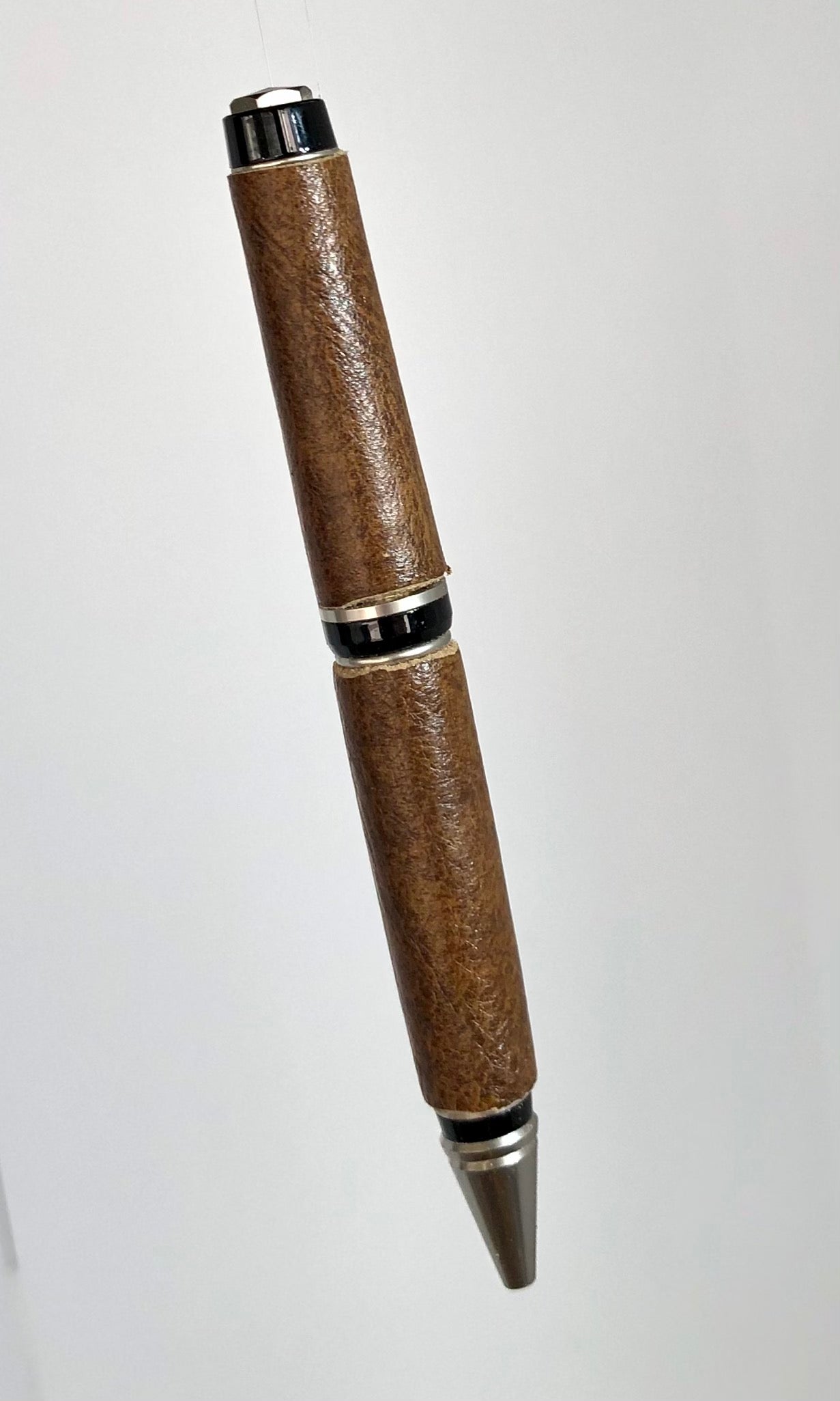 Brown Leather Pen