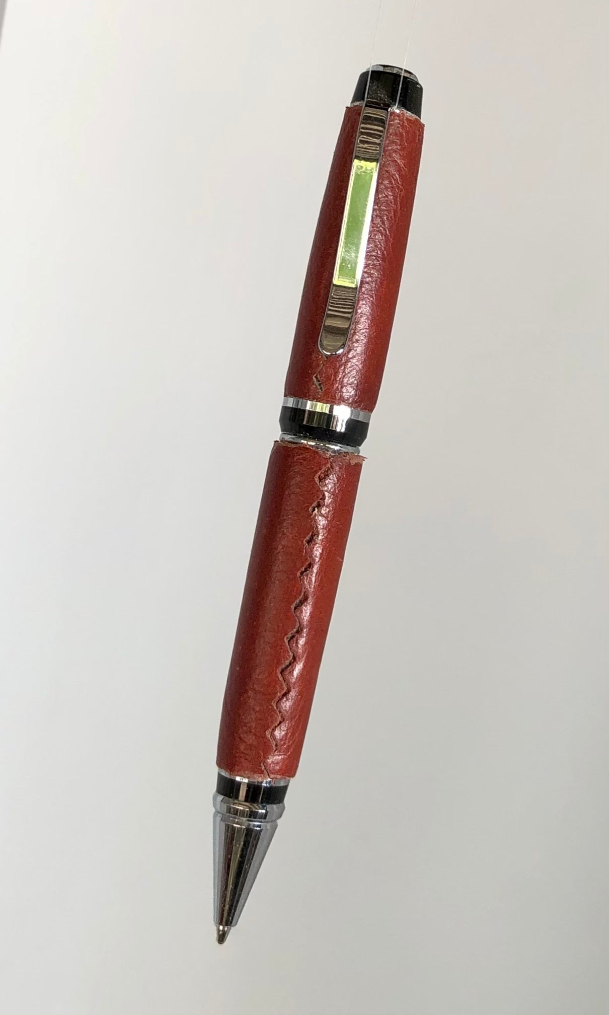 Red Leather Pen